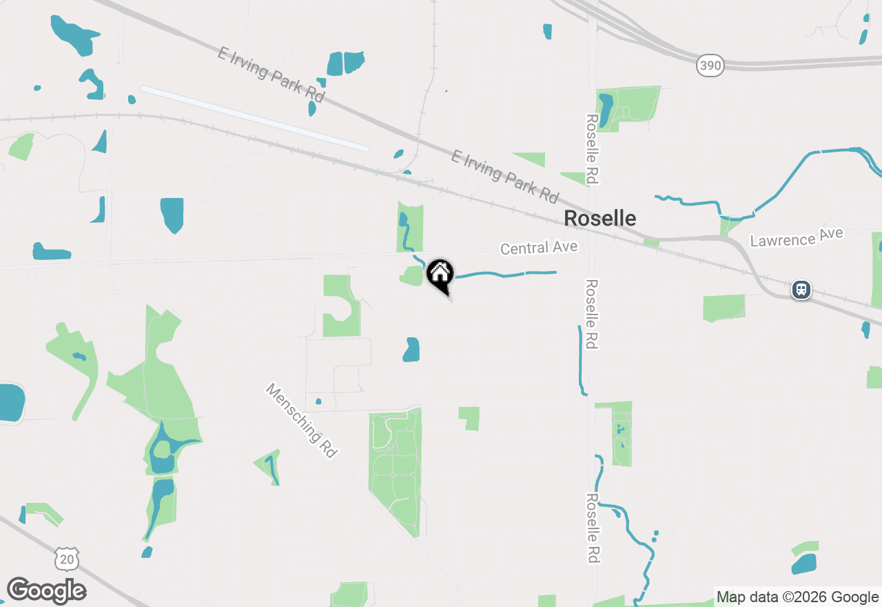 Map of 250 Ashbury Lane #1523-3, Roselle, IL 60172