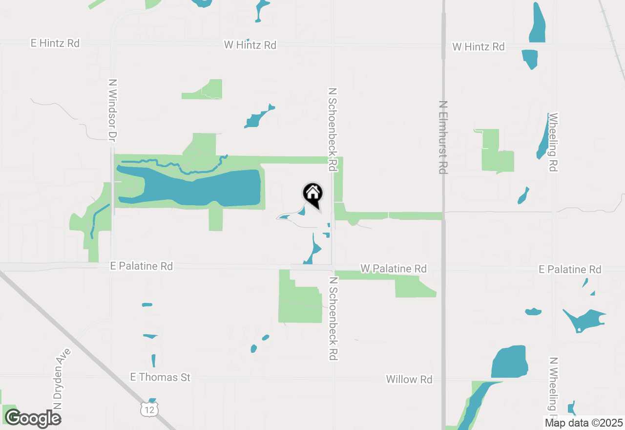Map of 2084 N Charter Point Drive #2084, Arlington Heights, IL 60004