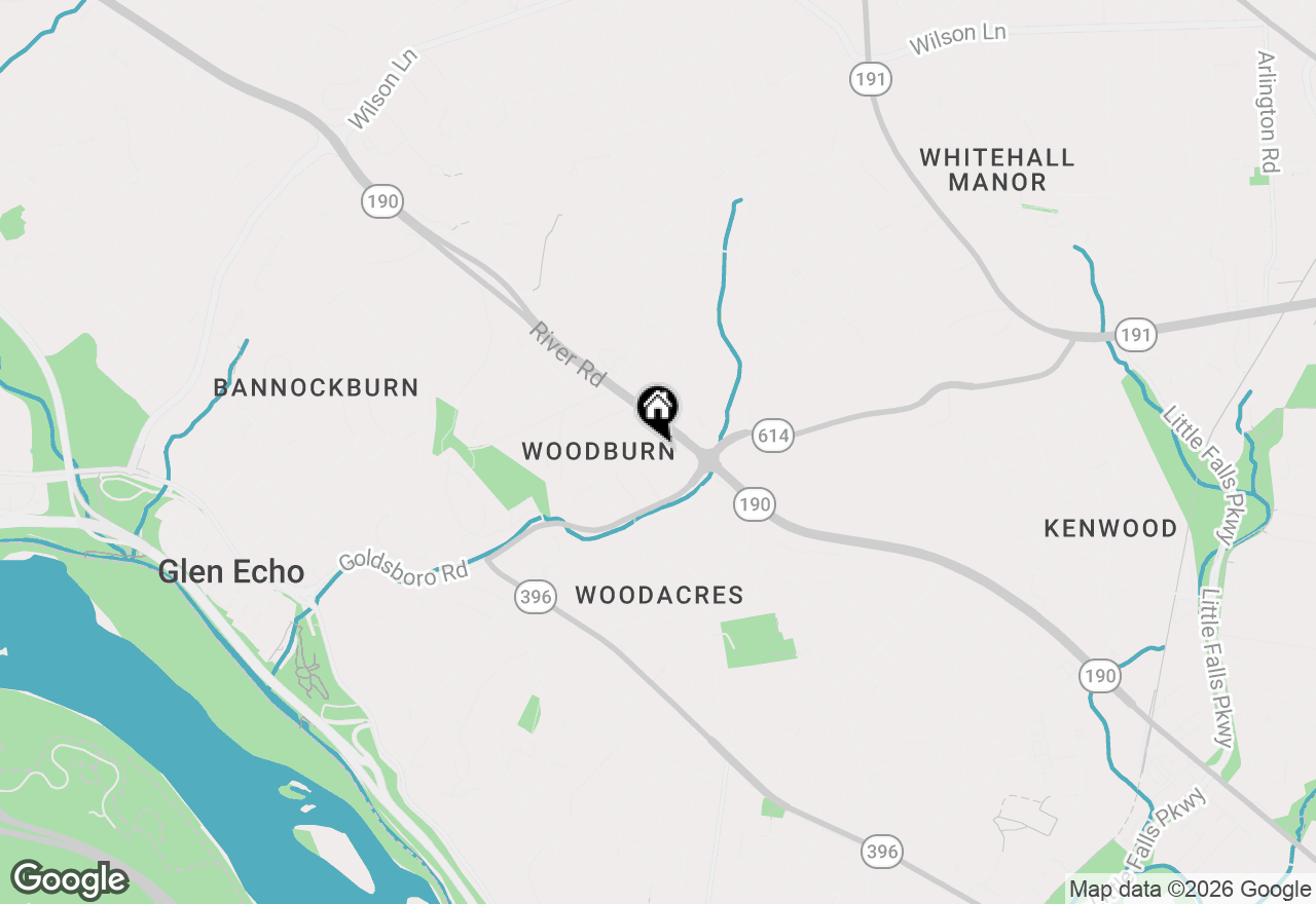 Map of 6315 Haviland Drive, Bethesda, MD 20817