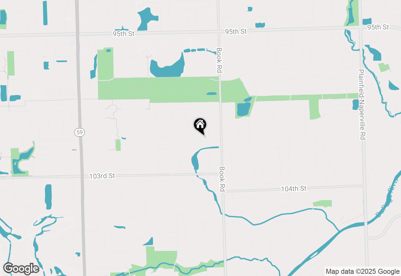 Map of 11S601 Walter Lane, Naperville, IL 60564