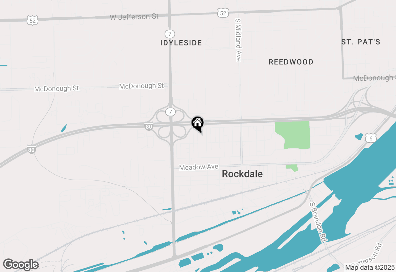 Map of 00 Margaret Street, Rockdale, IL 60436
