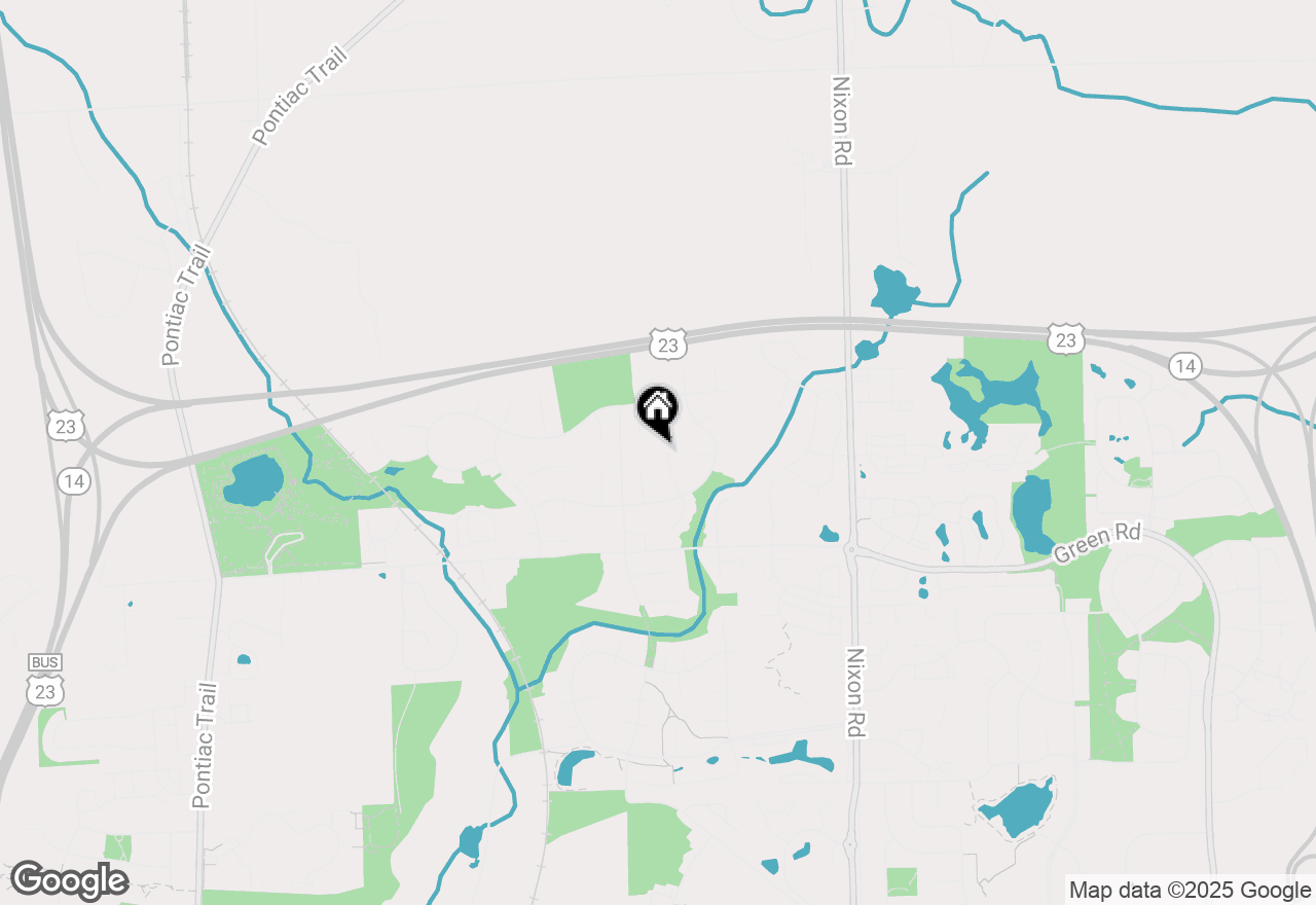 Map of 3129 Fawnmeadow Court, Ann Arbor, MI 48105