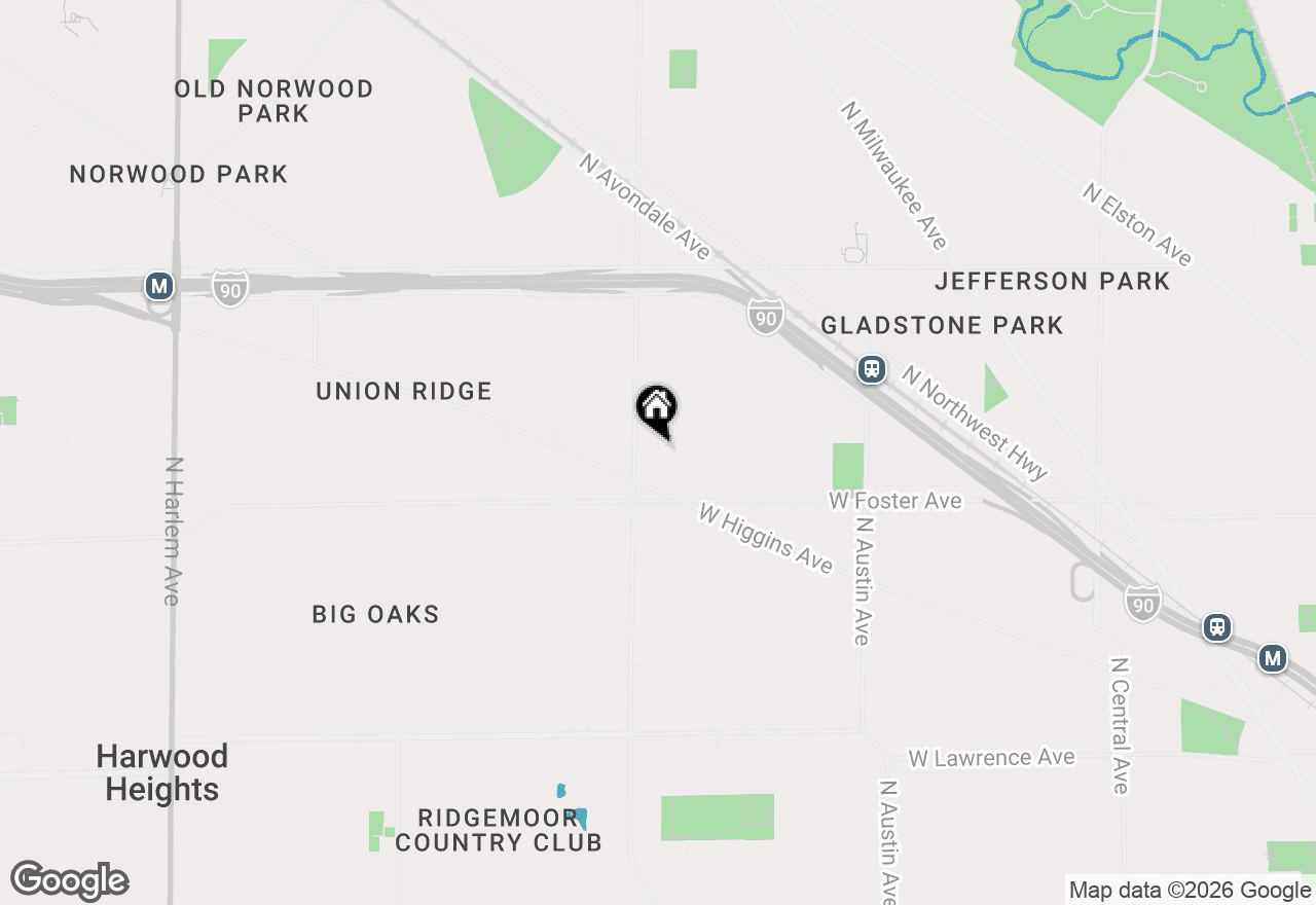Map of 5252 N Mulligan Avenue, Chicago, IL 60630