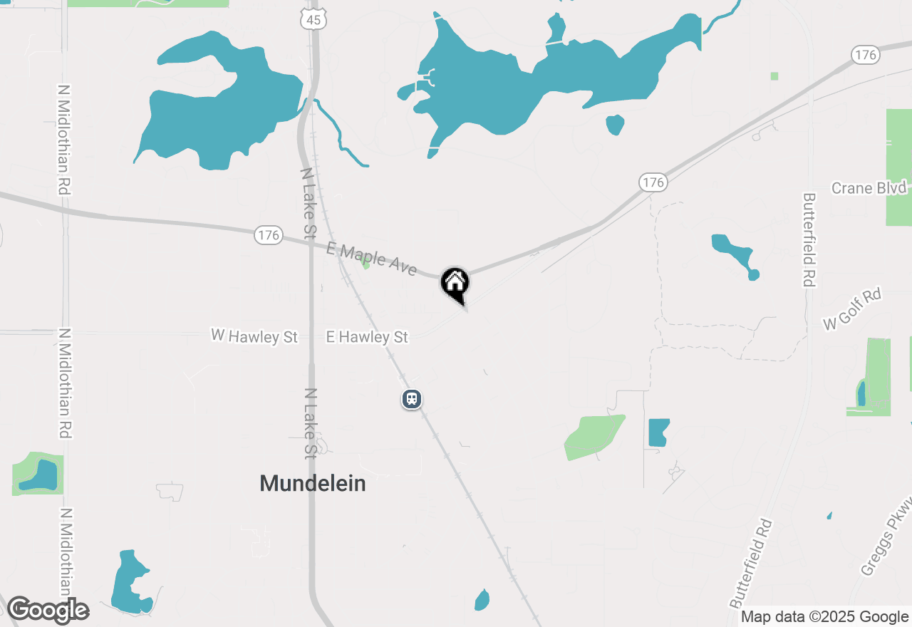 Map of 620 E Hawley Street, Mundelein, IL 60060