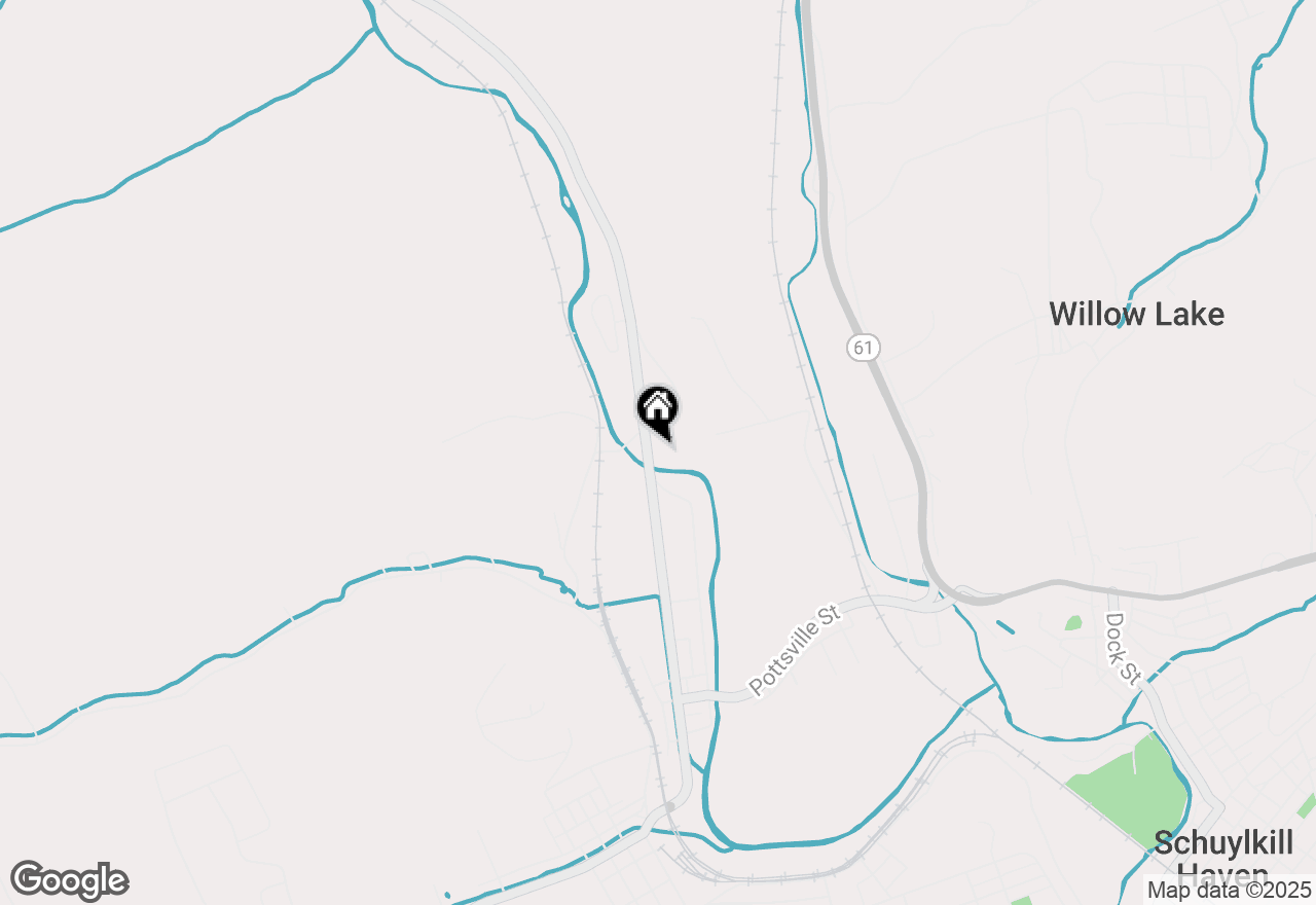 Map of 154 Gordon Nagle, Pottsville, PA 17901