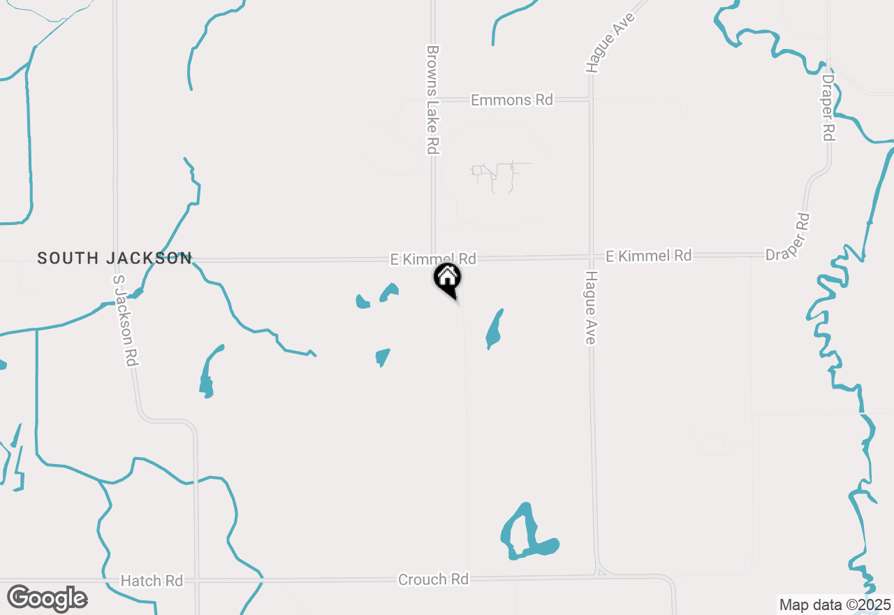 Map of 7118 Browns Lake Rd, Jackson, MI 49201