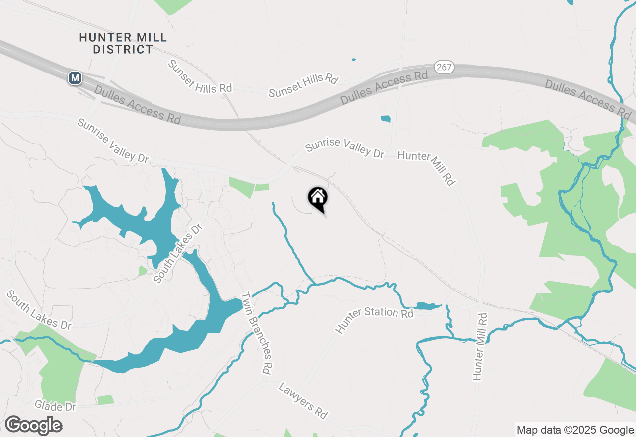 Map of 10733 Cross School Road, Reston, VA 20191