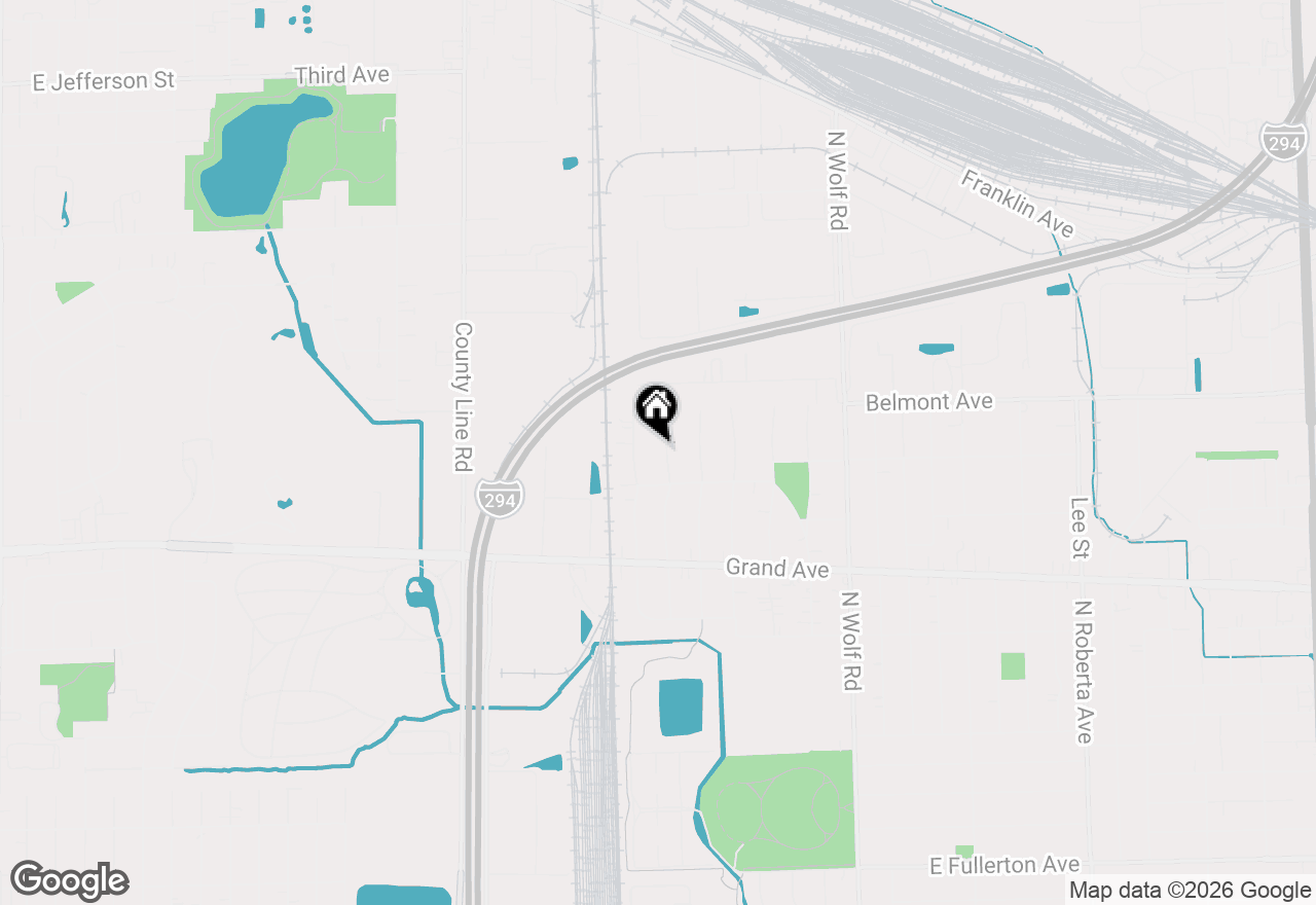 Map of 3112 Pearl Avenue, Melrose Park, IL 60164