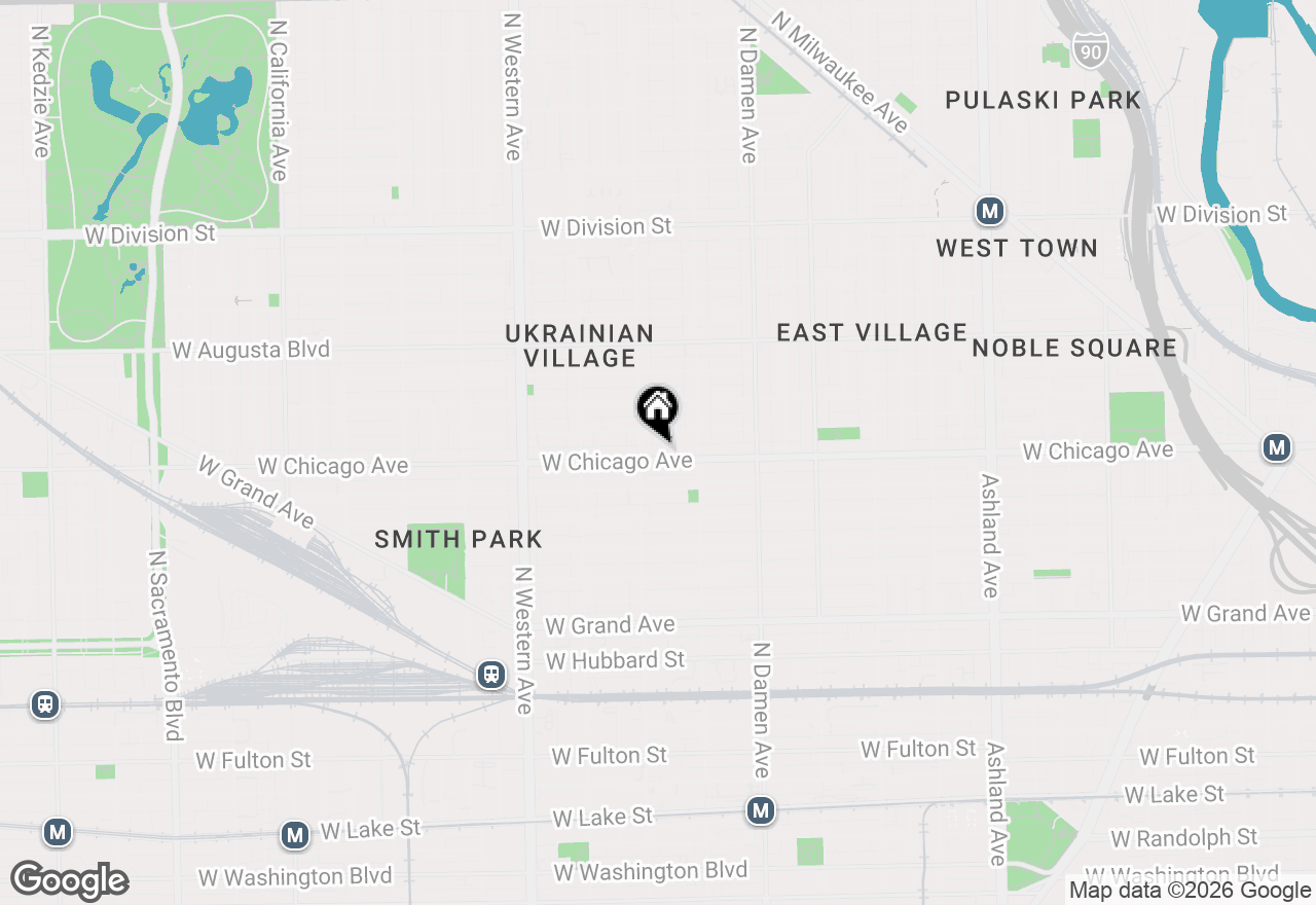 Map of 2142 W Chicago Avenue #4, Chicago, IL 60622