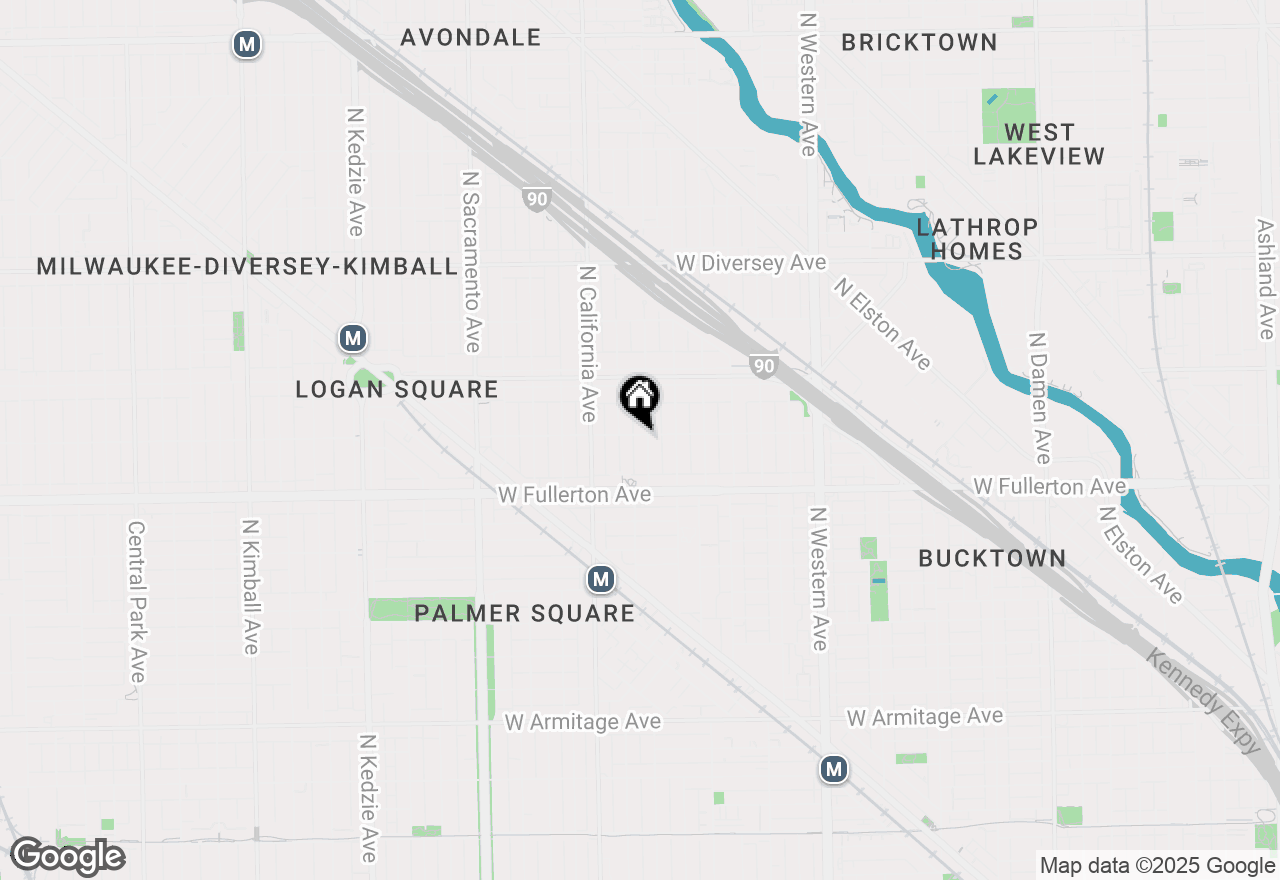 Map of 2711 W Altgeld Street #2, Chicago, IL 60647