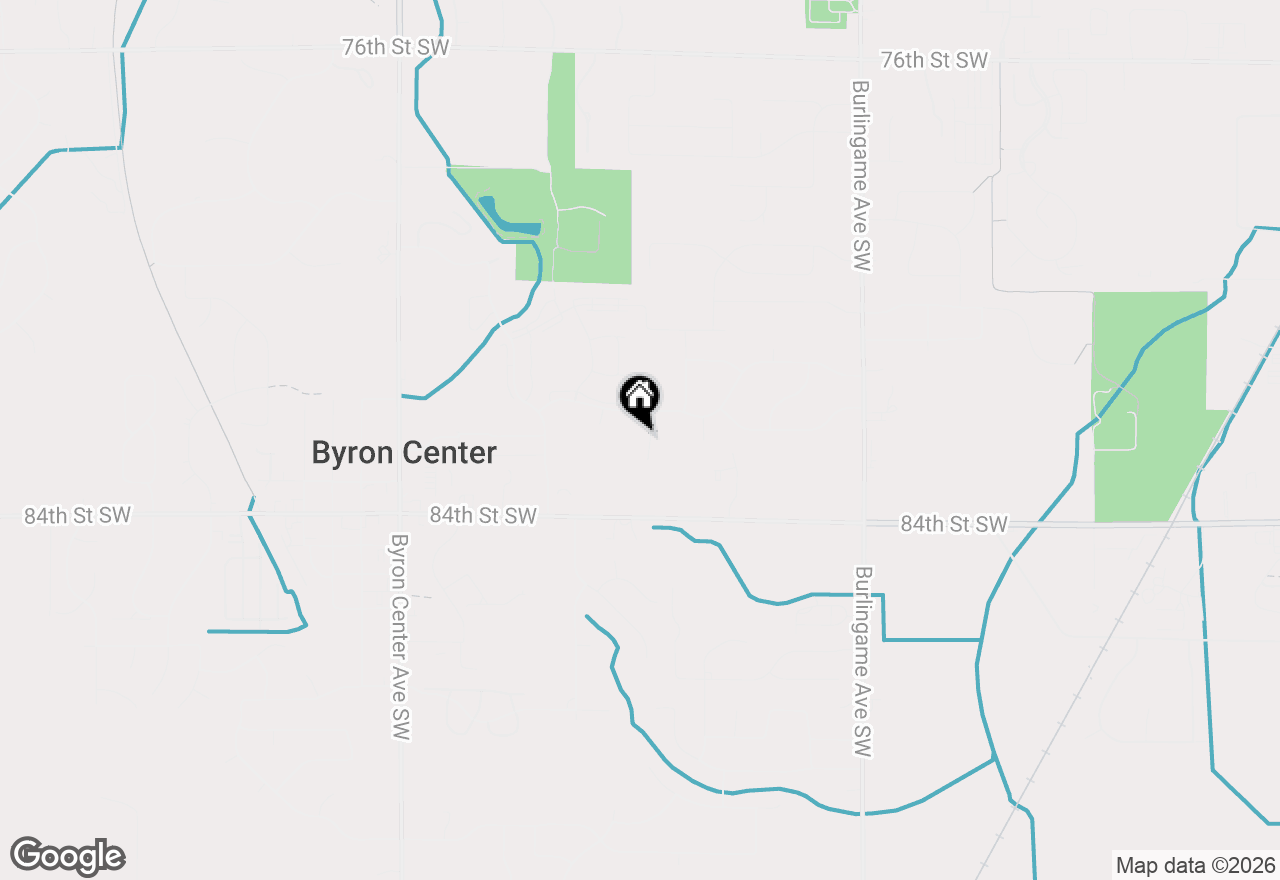 Map of 8249 Morning Dew Court Sw, Byron Center, MI 49315