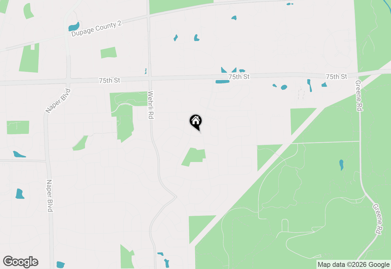 Map of 1749 E Bailey Road, Naperville, IL 60565