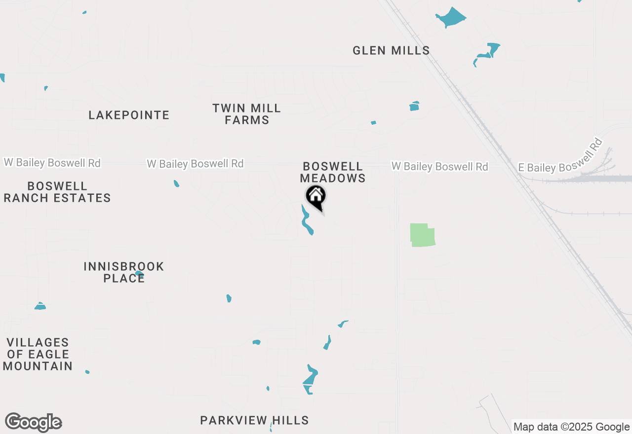 Map of 8525 Shallow Creek Drive, Fort Worth, TX 76179