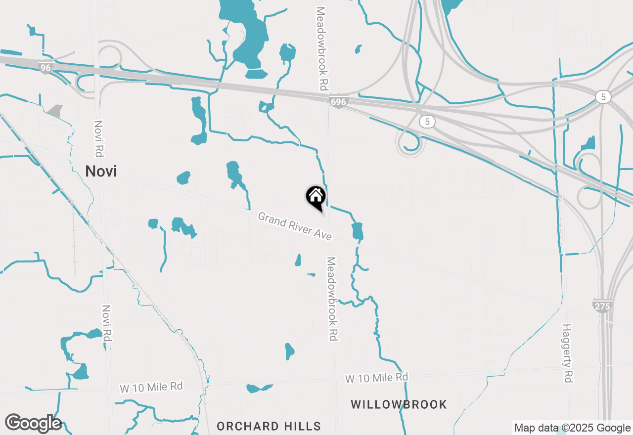 Map of 25566 Grandview Lane #37, Novi, MI 48375