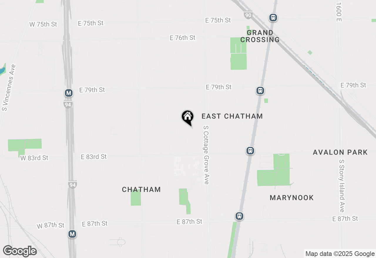 Map of 8128 S Langley Avenue, Chicago, IL 60619