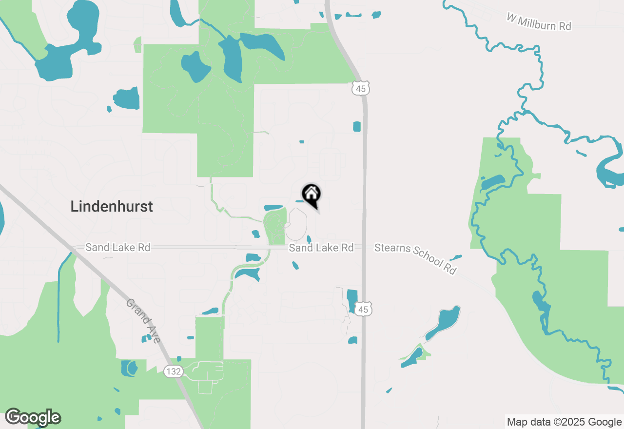 Map of 272 Cross Creek Lane, Lindenhurst, IL 60046