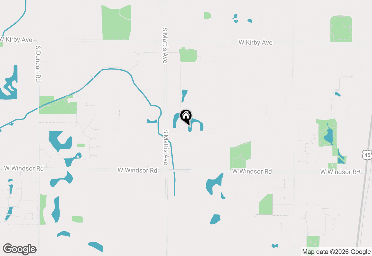 Map of 2142 Harbortown Circle #2142, Champaign, IL 61821
