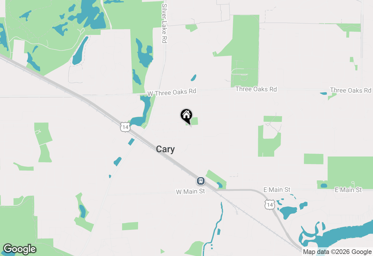 Map of 348 W. Oriole Trail, Cary, IL 60013