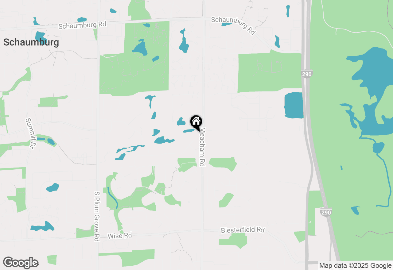 Map of 1795 Vermont Drive #A, Elk Grove Village, IL 60007