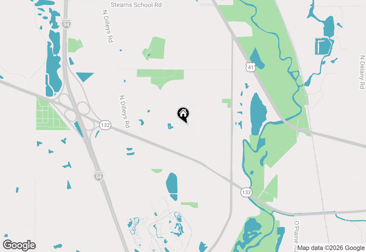 Map of 1358 Stratford Drive #13-C-2, Gurnee, IL 60031