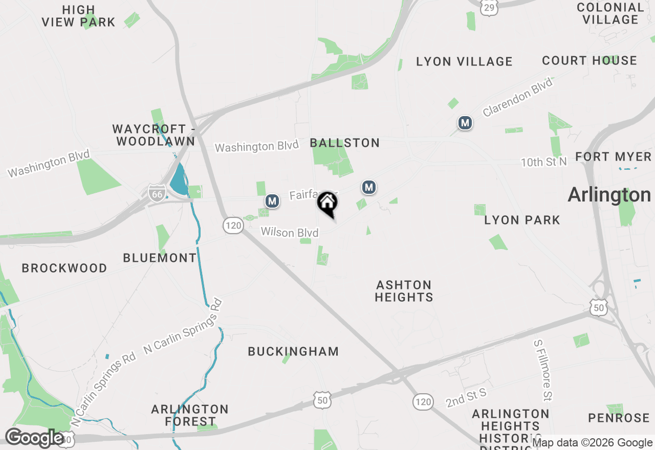 Map of 820 N Pollard Street #511, Arlington, VA 22203