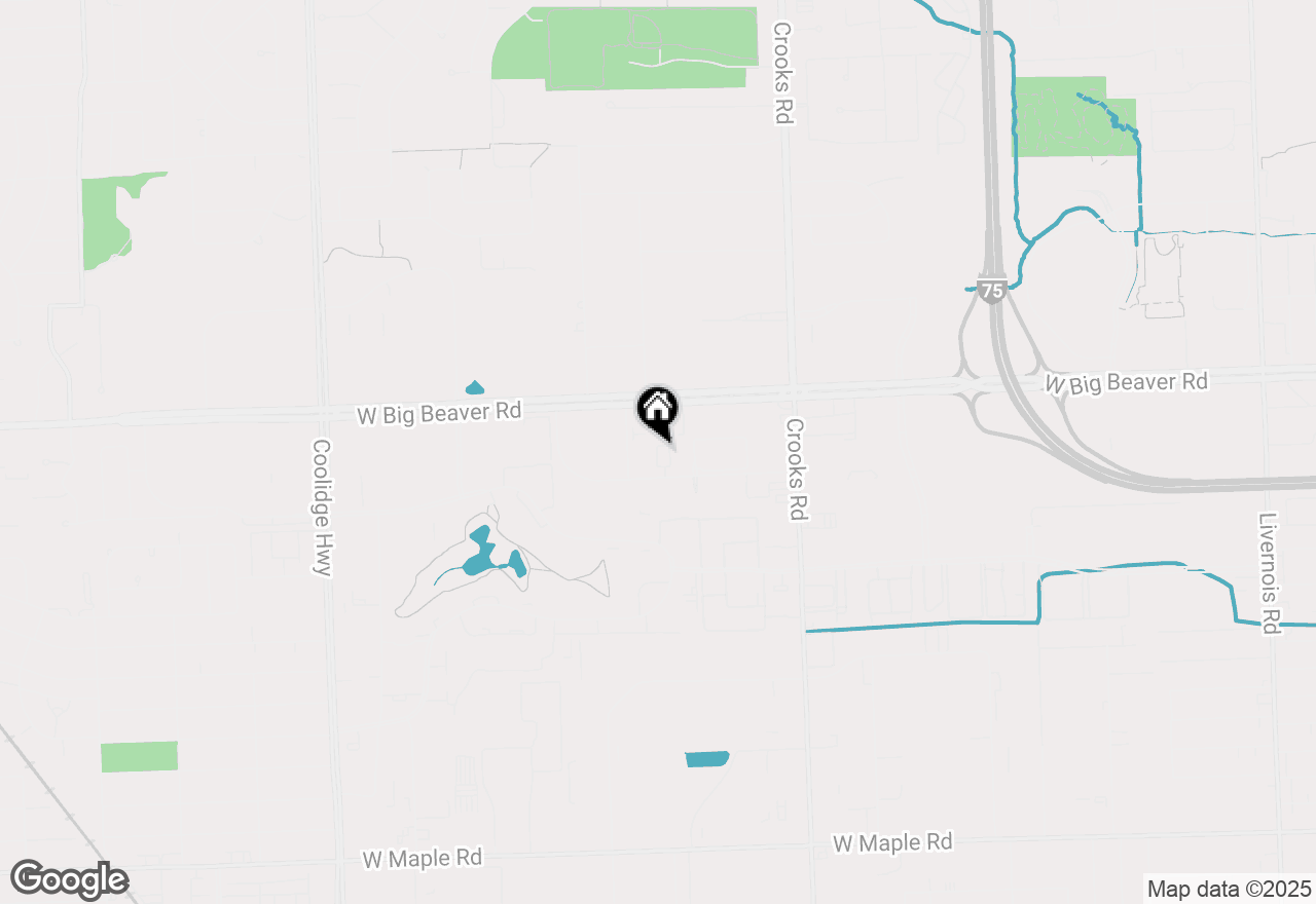 Map of 2845 Summers, Troy, MI 48084