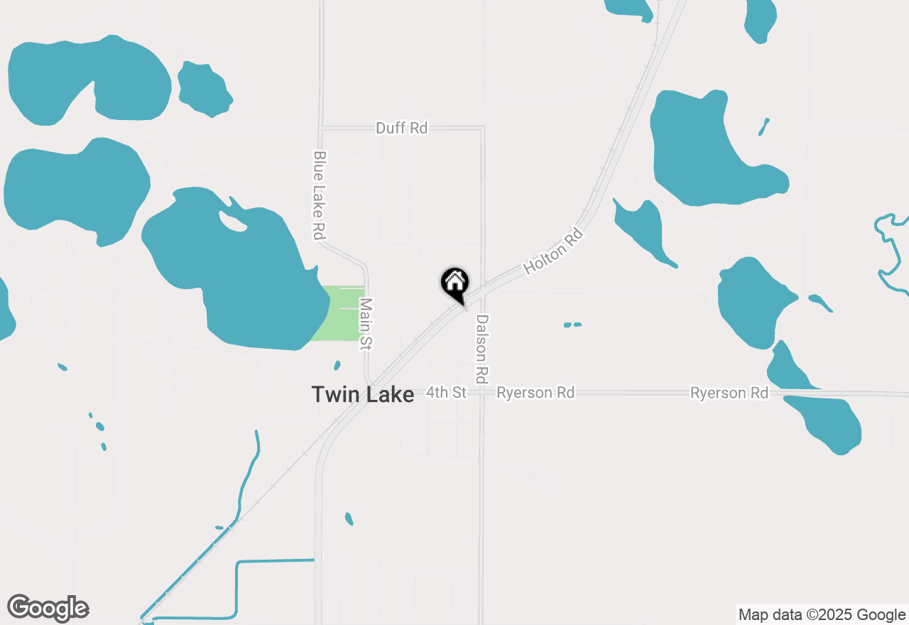 Map of 6204 Holton Road, Twin Lake, MI 49457