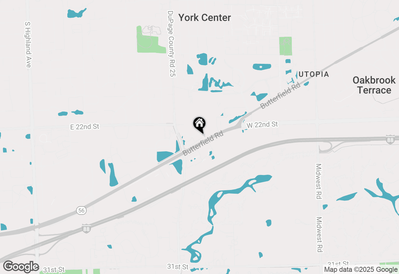Map of 27 N Tower Road #27, Oak Brook, IL 60523