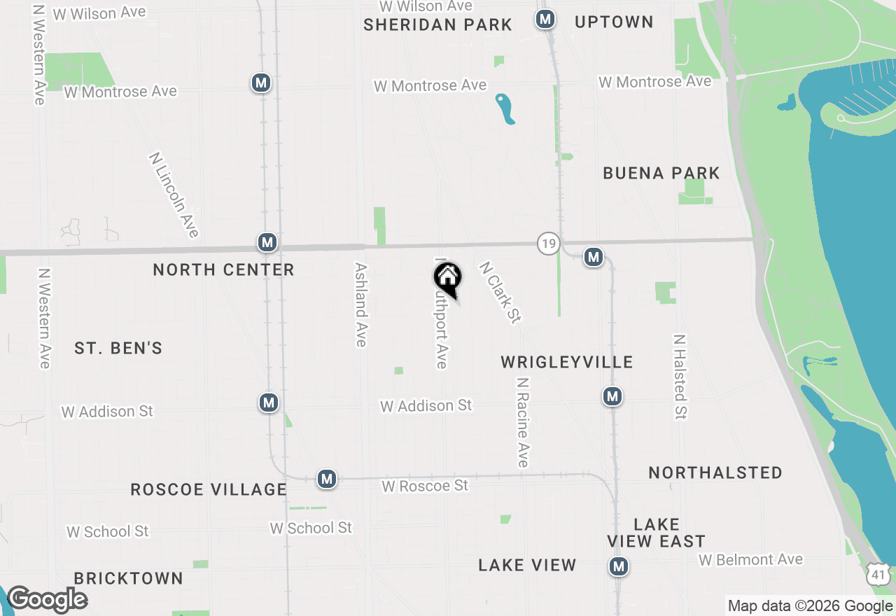 Map of 3827 N Southport Avenue, Chicago, IL 60613