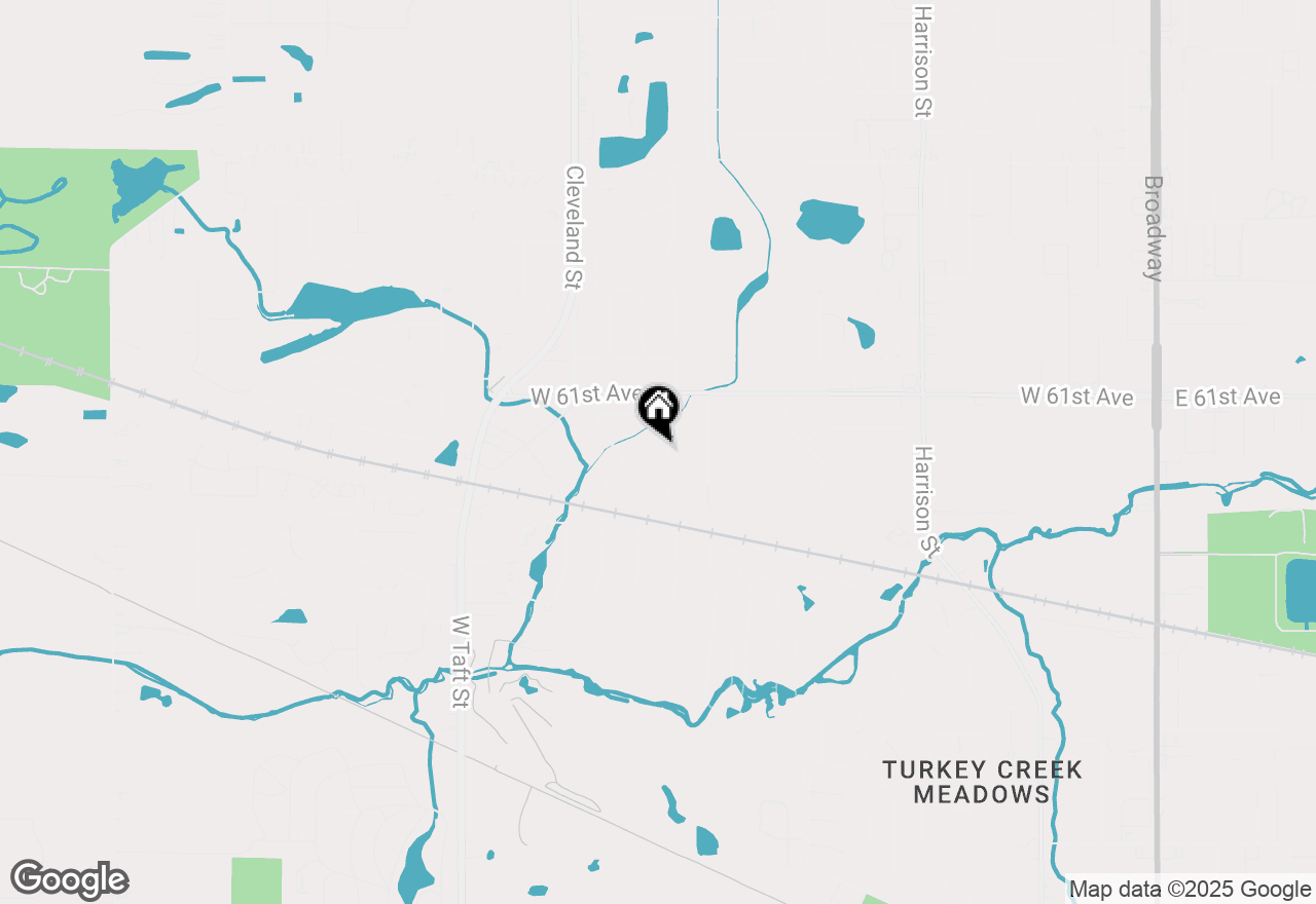 Map of 6200 Hayes Street, Merrillville, IN 46410