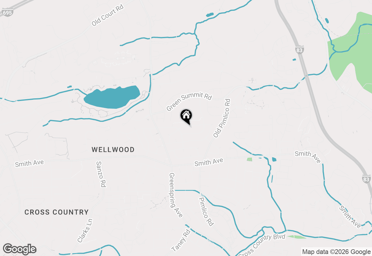 Map of 2419 Sylvale Road, Baltimore, MD 21209