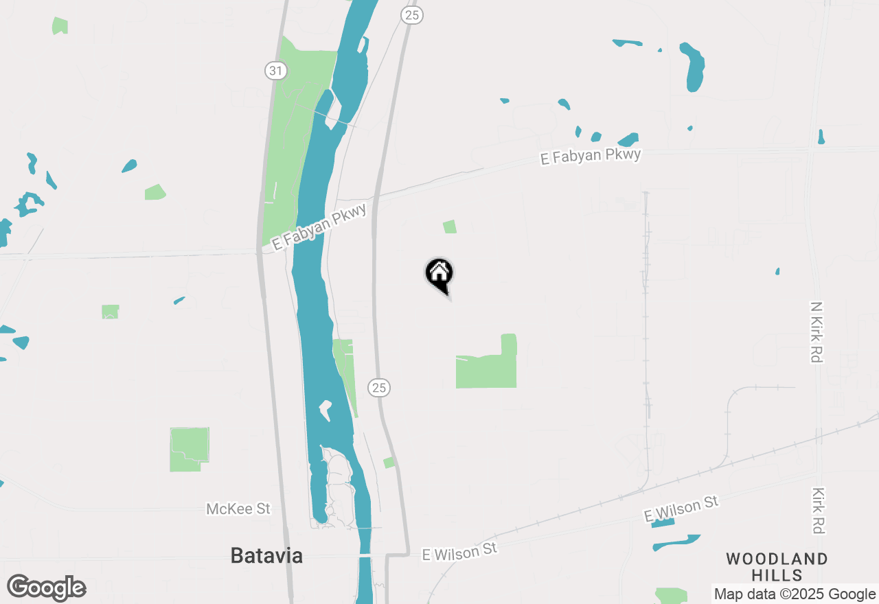 Map of 313 Maves Drive, Batavia, IL 60510