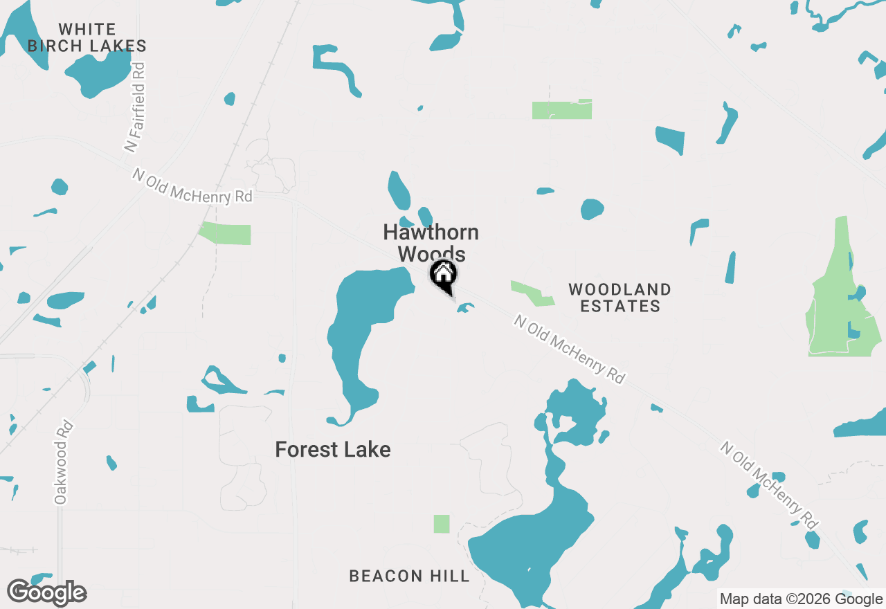 Map of 21279 W Shady Lane, Lake Zurich, IL 60047