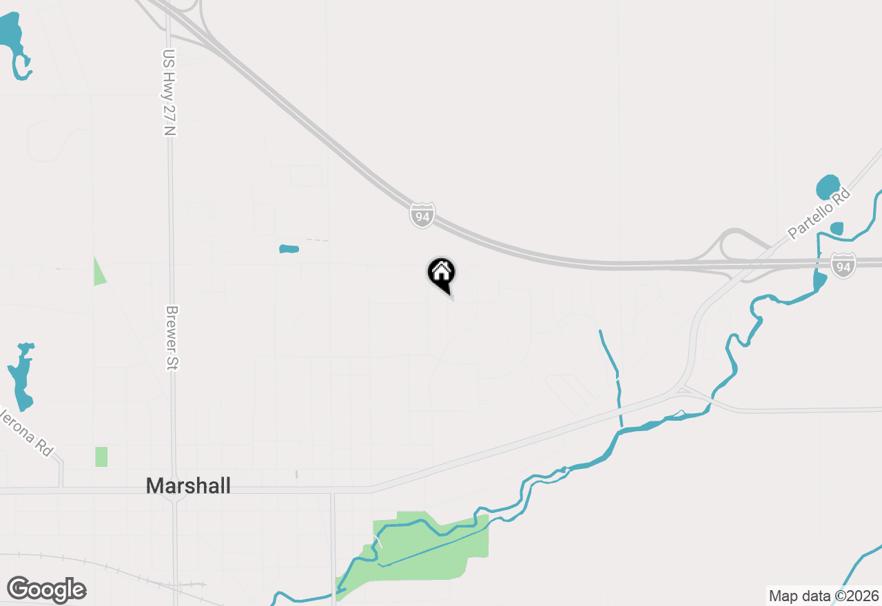 Map of 555 East Drive, Marshall, MI 49068