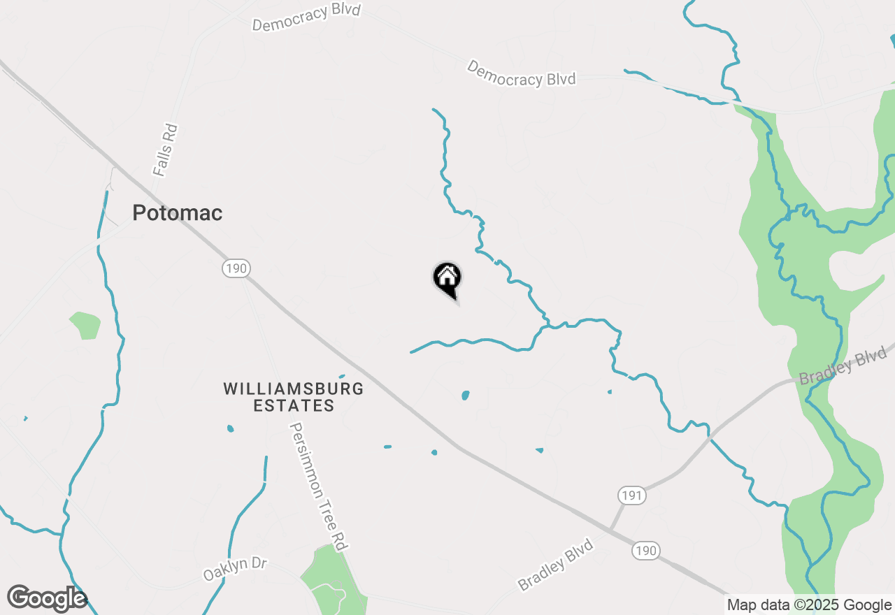 Map of 9450 Newbridge Drive, Potomac, MD 20854