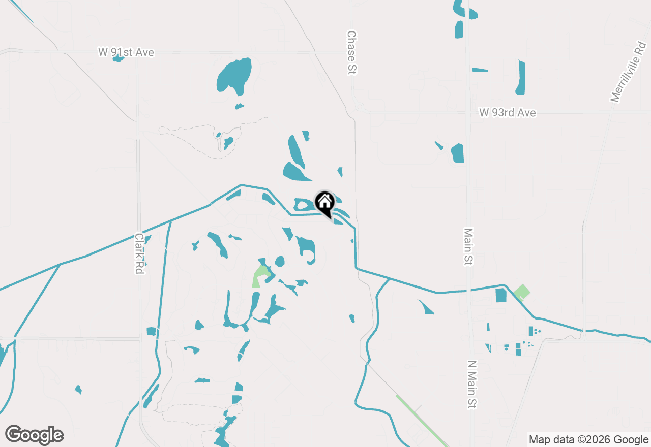 Map of 805 Veterans Lane, Crown Point, IN 46307