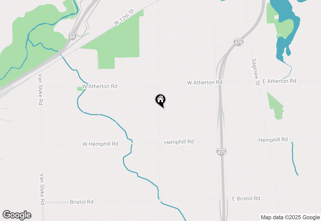 Map of 4211 Fenton Road, Flint, MI 48507