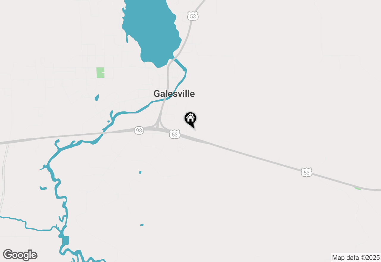 Map of N16450 Hilltop Ln, Galesville, WI 54630