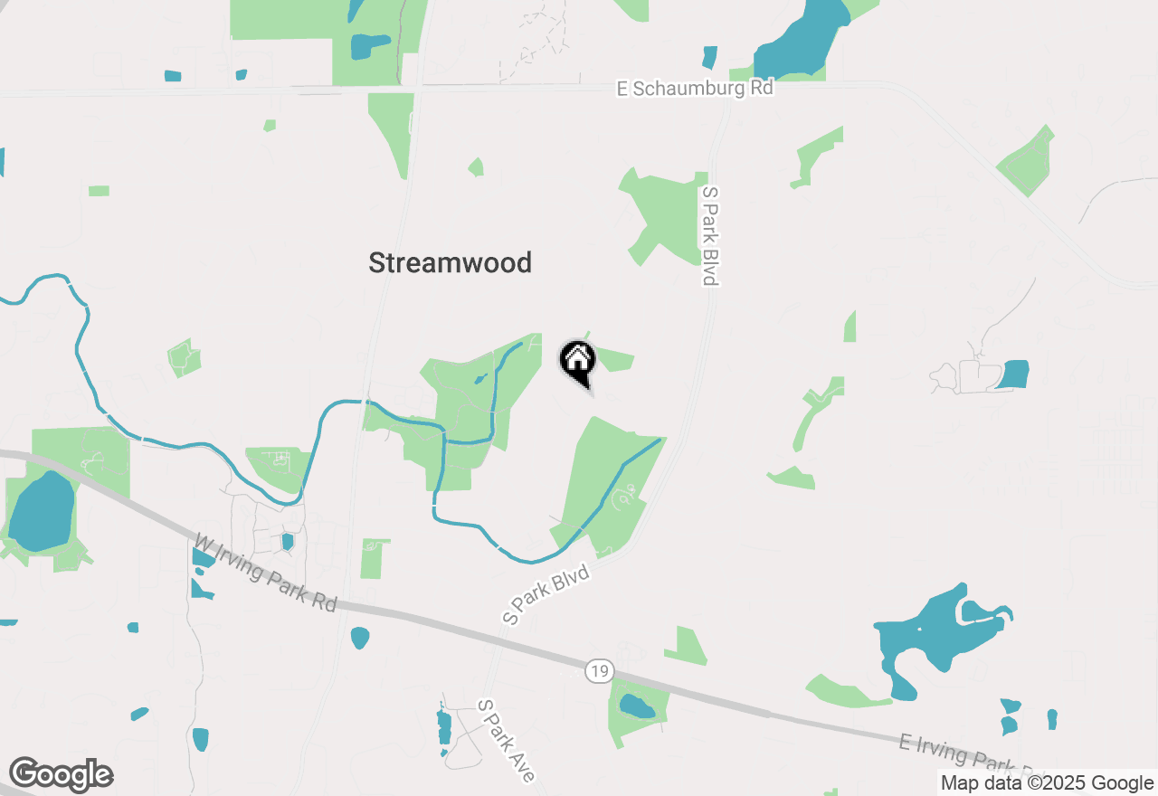 Map of 600 Parkside Circle, Streamwood, IL 60107