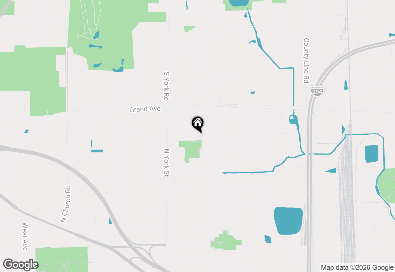 Map of 15W621 Diversey Avenue, Elmhurst, IL 60126