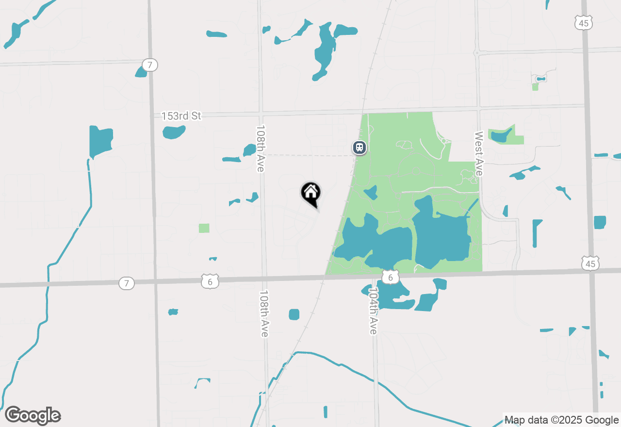 Map of 15630 Park Station Boulevard #405, Orland Park, IL 60462