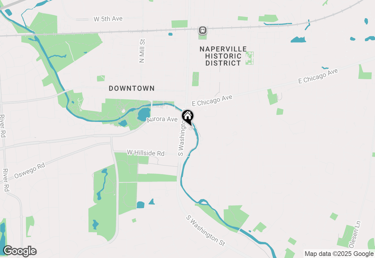 Map of 520 S Washington Street #604, Naperville, IL 60540