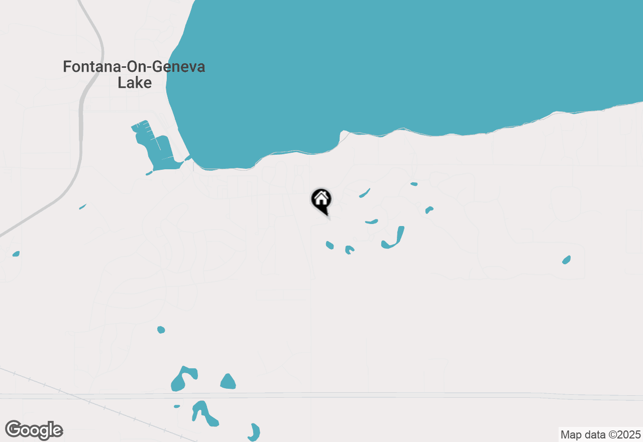 Map of 751 Timber Ridge Ct #5, Fontana, WI 53125