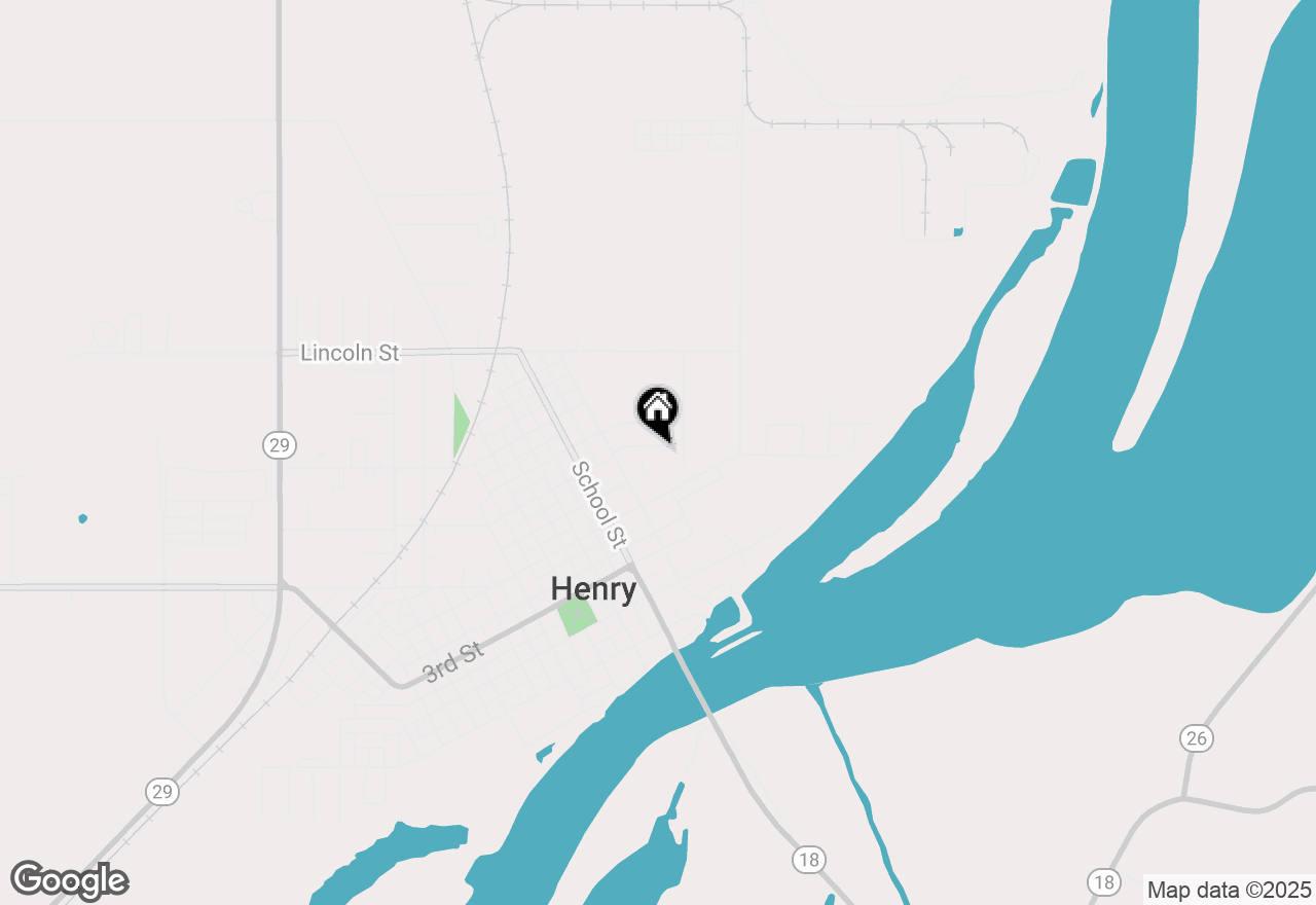 Map of 204 Williams Street, Henry, IL 61537