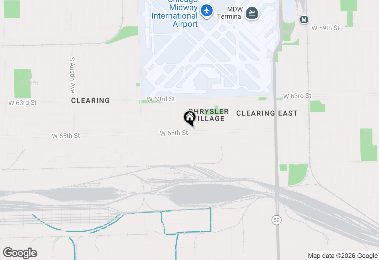 Map of 6456 S Lockwood Avenue, Chicago, IL 60638