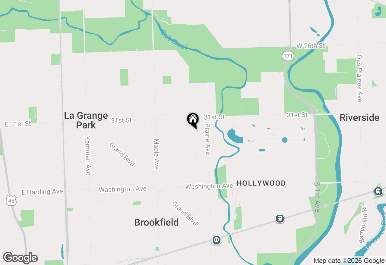 Map of 3147 Sunnyside Avenue, Brookfield, IL 60513