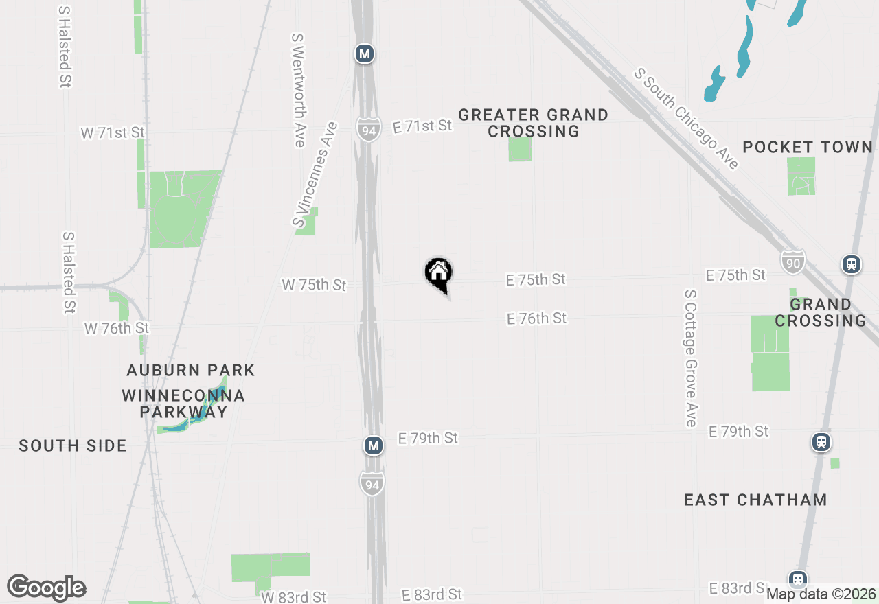 Map of 7533 S Michigan Avenue, Chicago, IL 60619