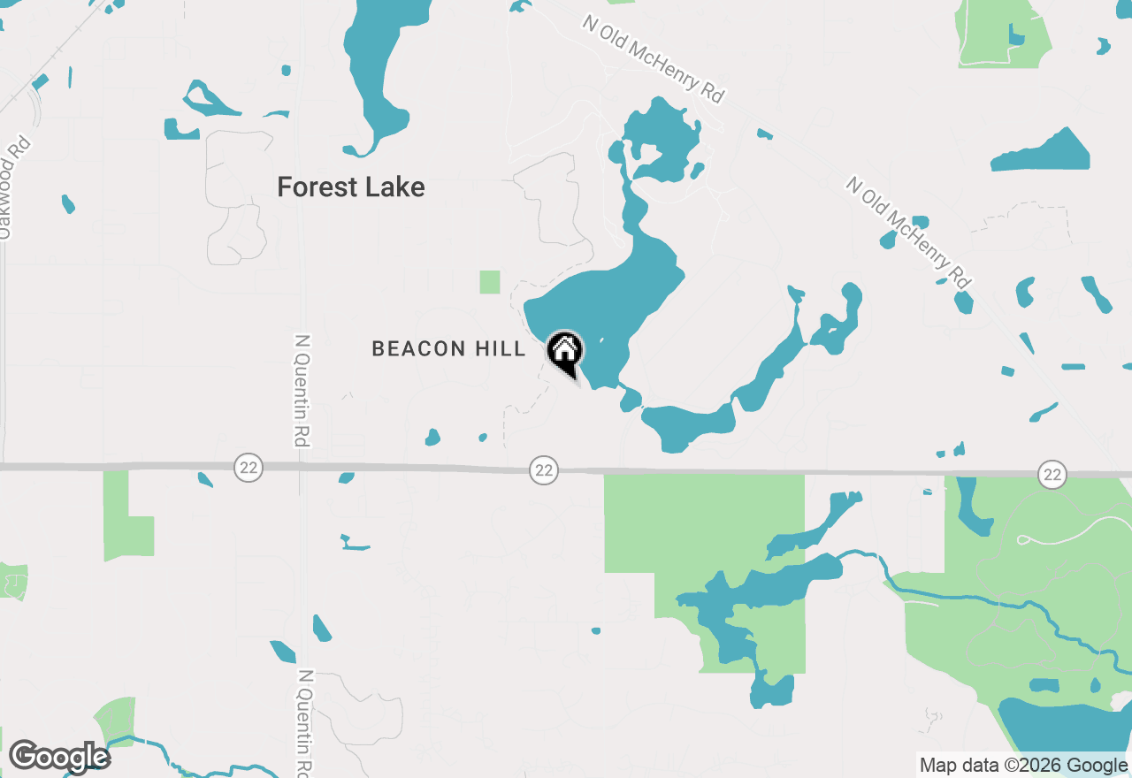 Map of 23199 N Sanctuary Club Drive, Kildeer, IL 60047