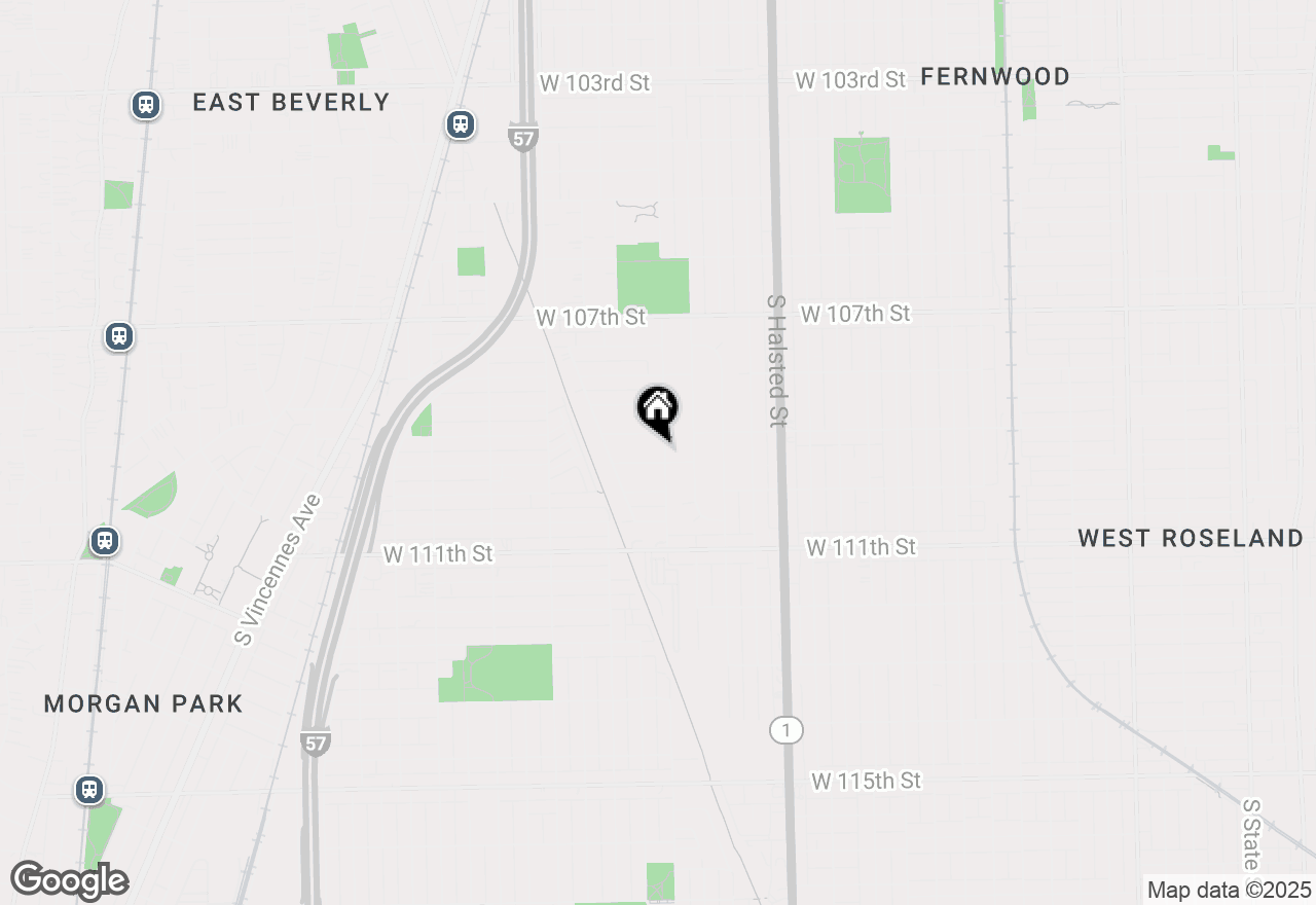 Map of 10918 S Morgan Street, Chicago, IL 60643