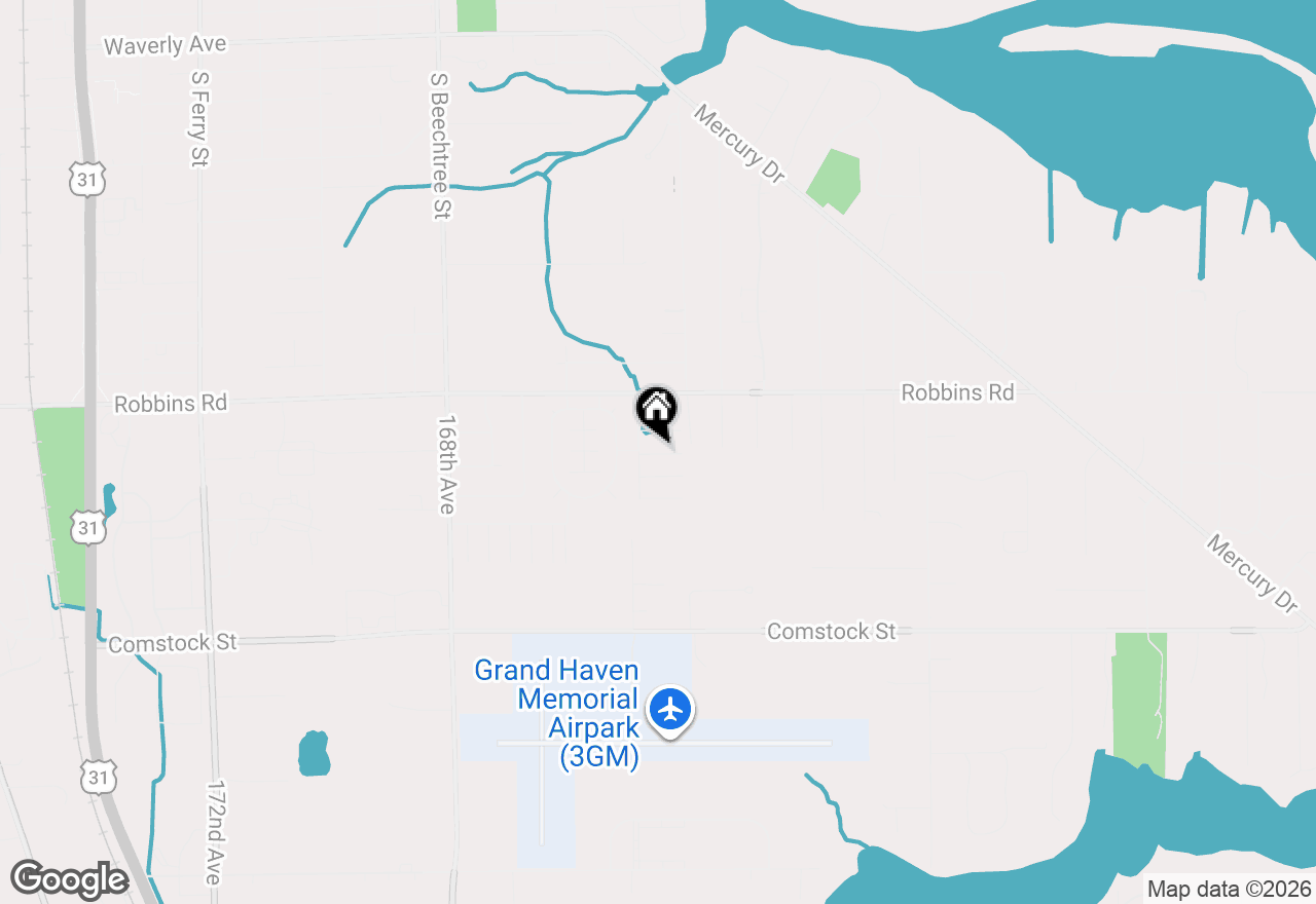 Map of 1700 Robbins Road #163, Grand Haven, MI 49417